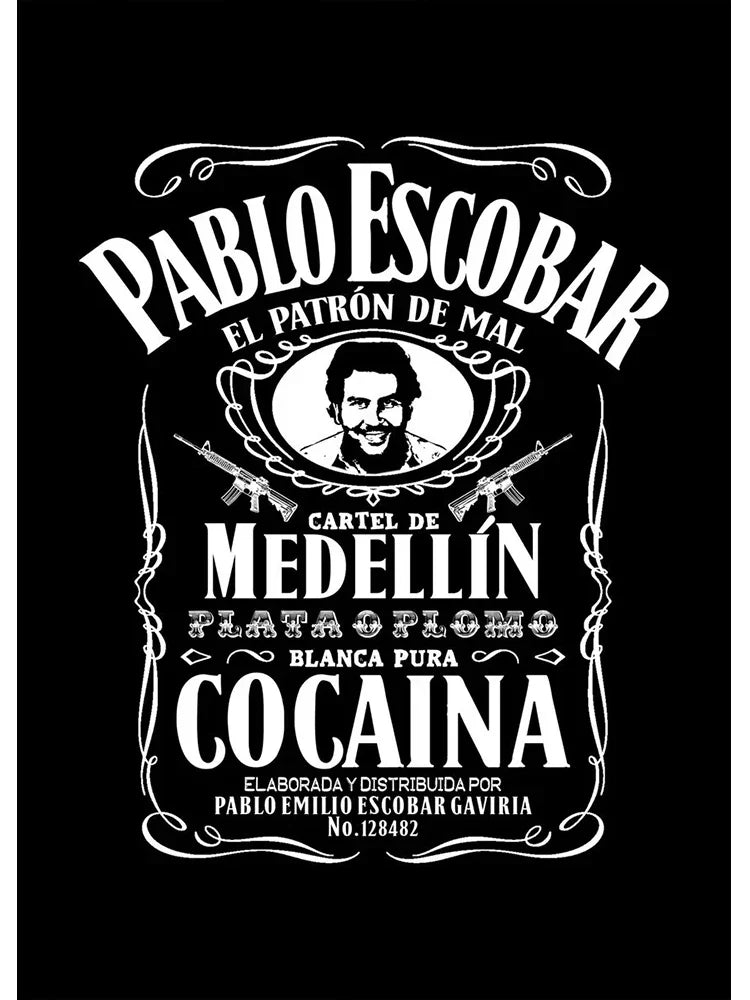 DecorBites™ Pablo Escobar Drug Lord Canvas Wall Art