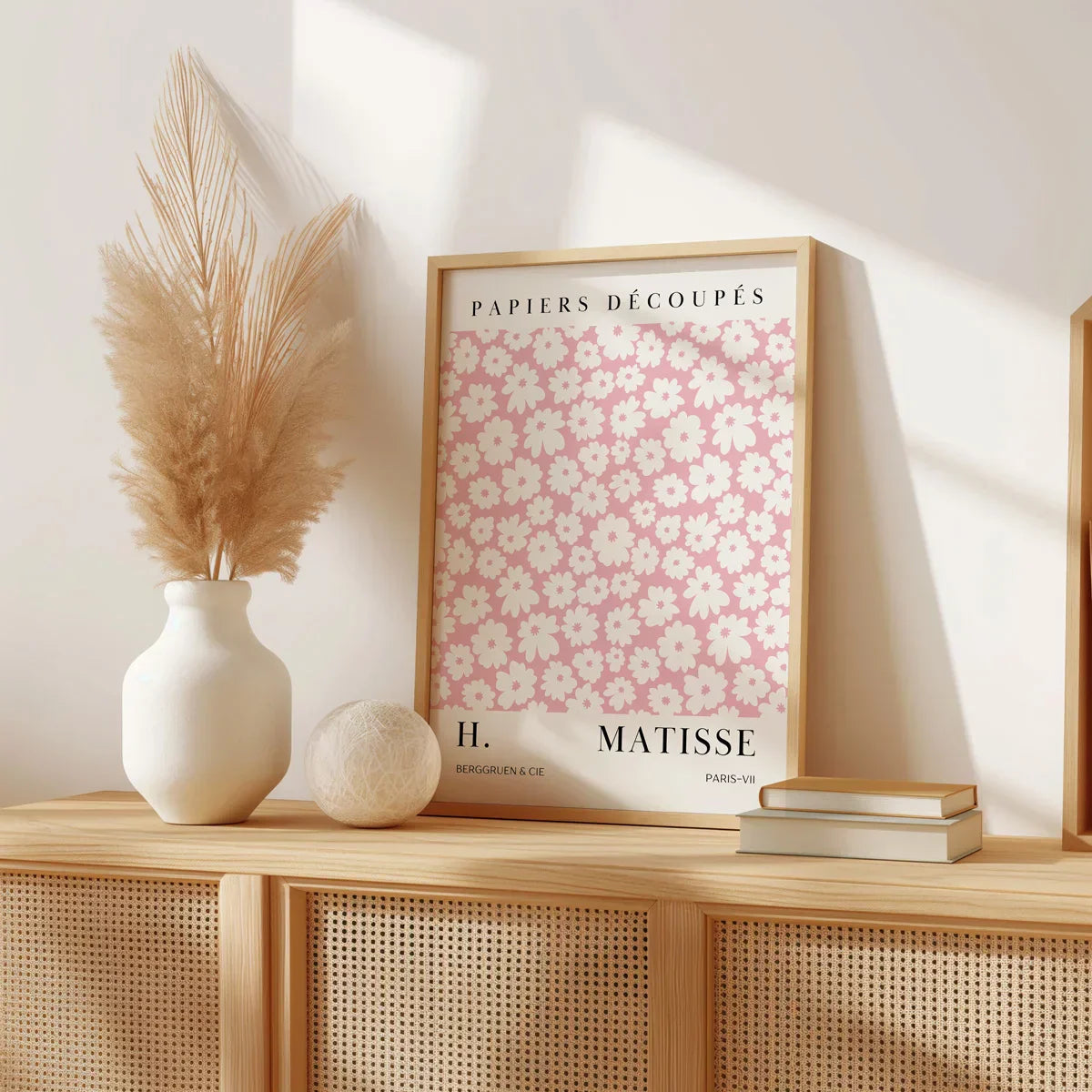 DecorBites™ Pink Abstract Sage Wall Art Set