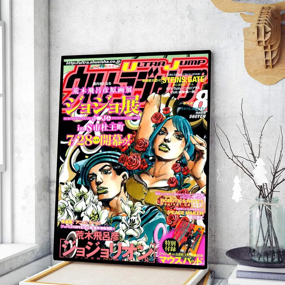 DecorBites™ Retro Anime JoJo Wall Posters for Decoration