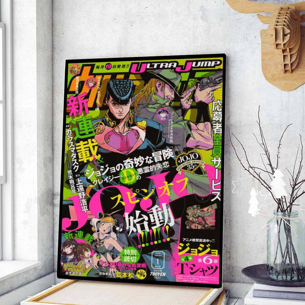 DecorBites™ Retro Anime JoJo Wall Posters for Decoration