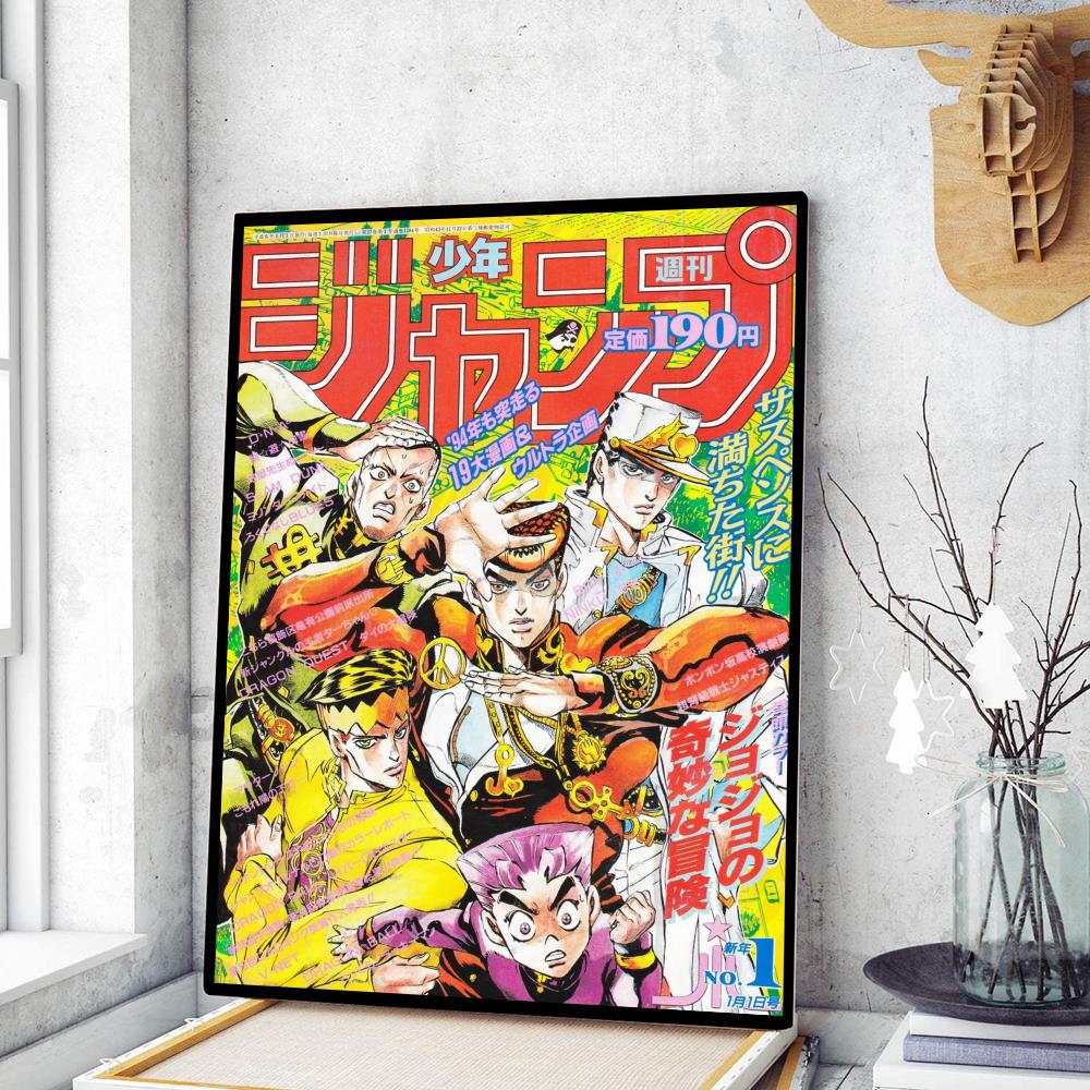DecorBites™ Retro Anime JoJo Wall Posters for Decoration
