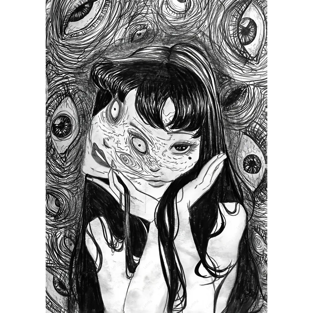 DecorBites™ Retro Cool Girl Poster for Home Decor