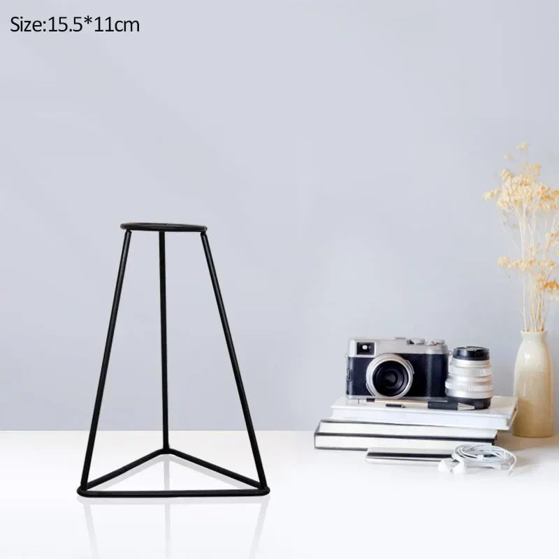 DecorBites™ Retro Iron Flower Vase for Home and Garden