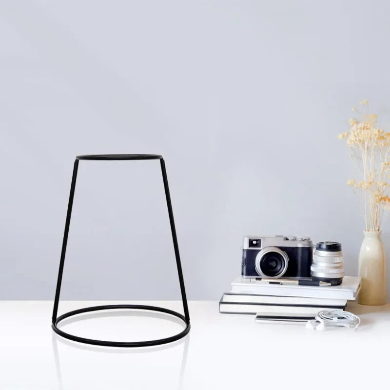 DecorBites™ Retro Iron Flower Vase for Home and Garden