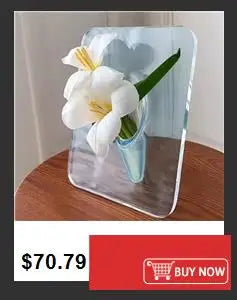 DecorBites™ Shatterproof Clear Acrylic Flower Vase