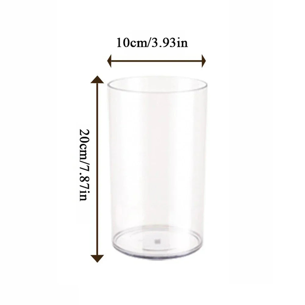 DecorBites™ Shatterproof Clear Acrylic Flower Vase