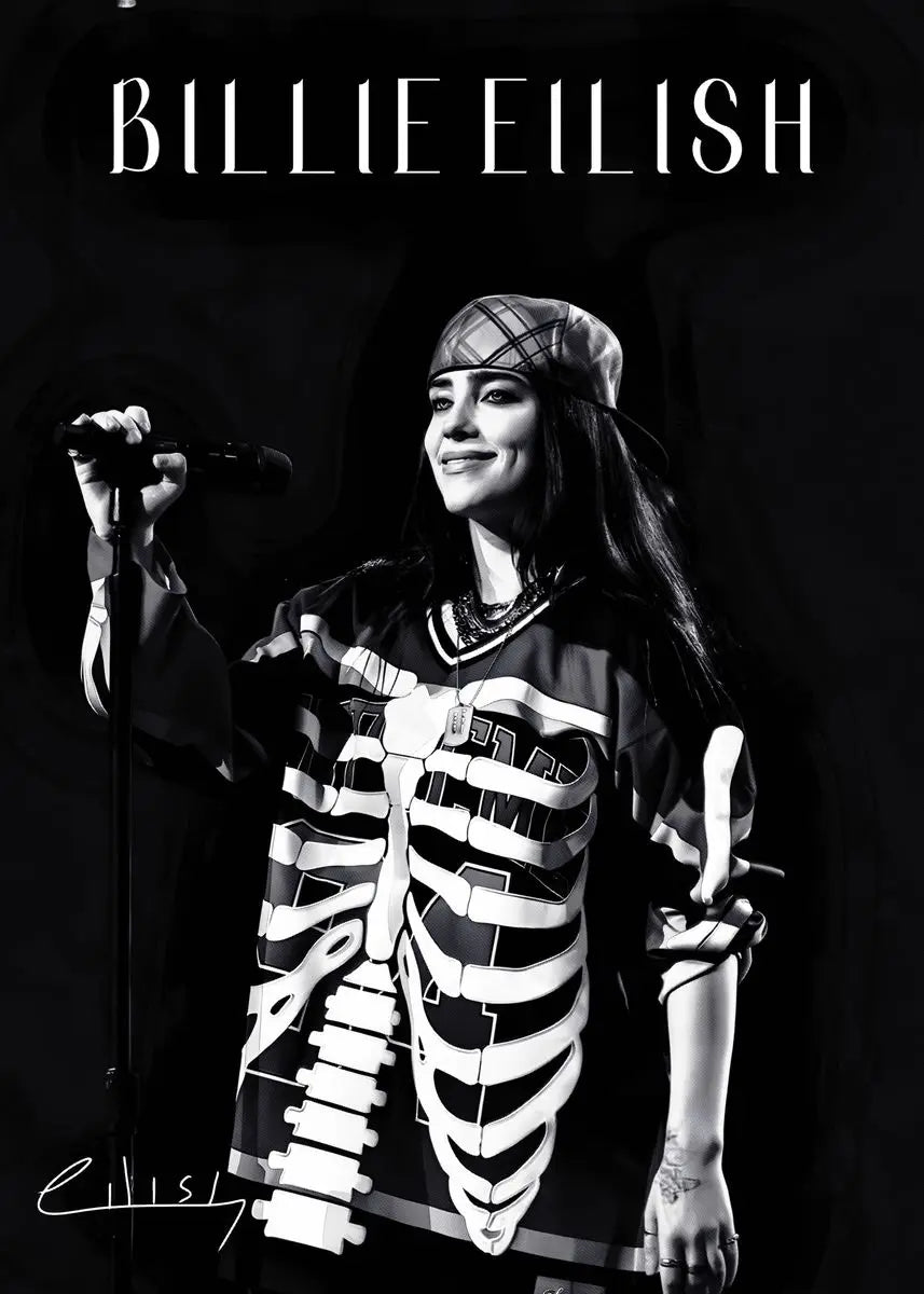 DecorBites™ Singer B-Billies Canvas Art for Home Decor