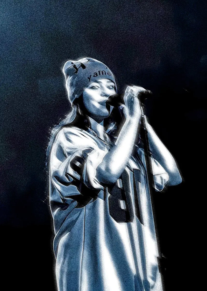 DecorBites™ "Singer B-Billies Canvas Art Print for Home Decor"