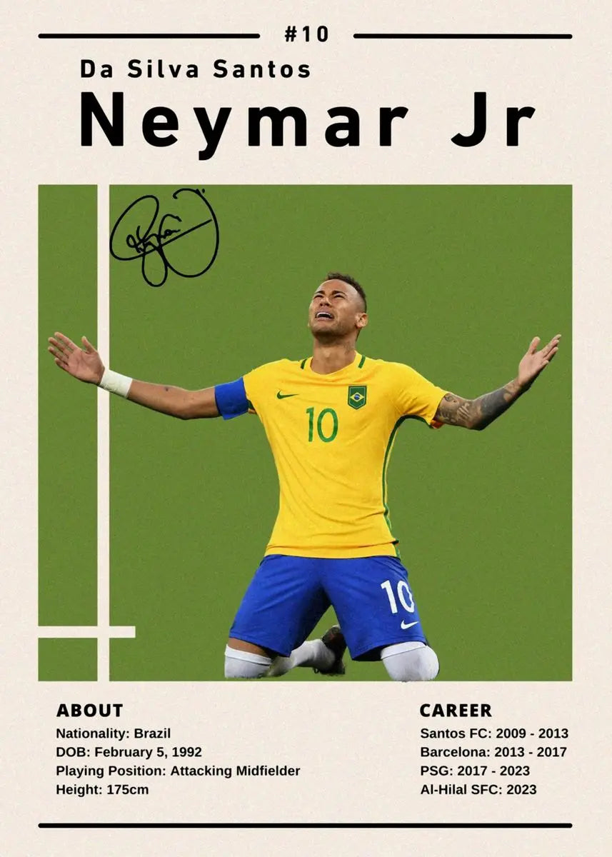 DecorBites™ Soccer Star Ronaldo Canvas Wall Art