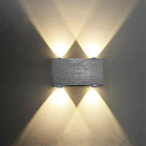 DecorBites™ Sphera Modern LED Cube Box Wall Sconces