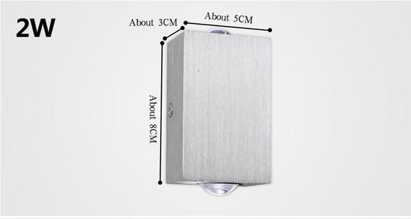 DecorBites™ Sphera Modern LED Cube Box Wall Sconces