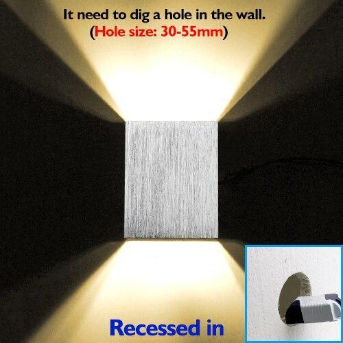DecorBites™ Sphera Modern LED Cube Box Wall Sconces