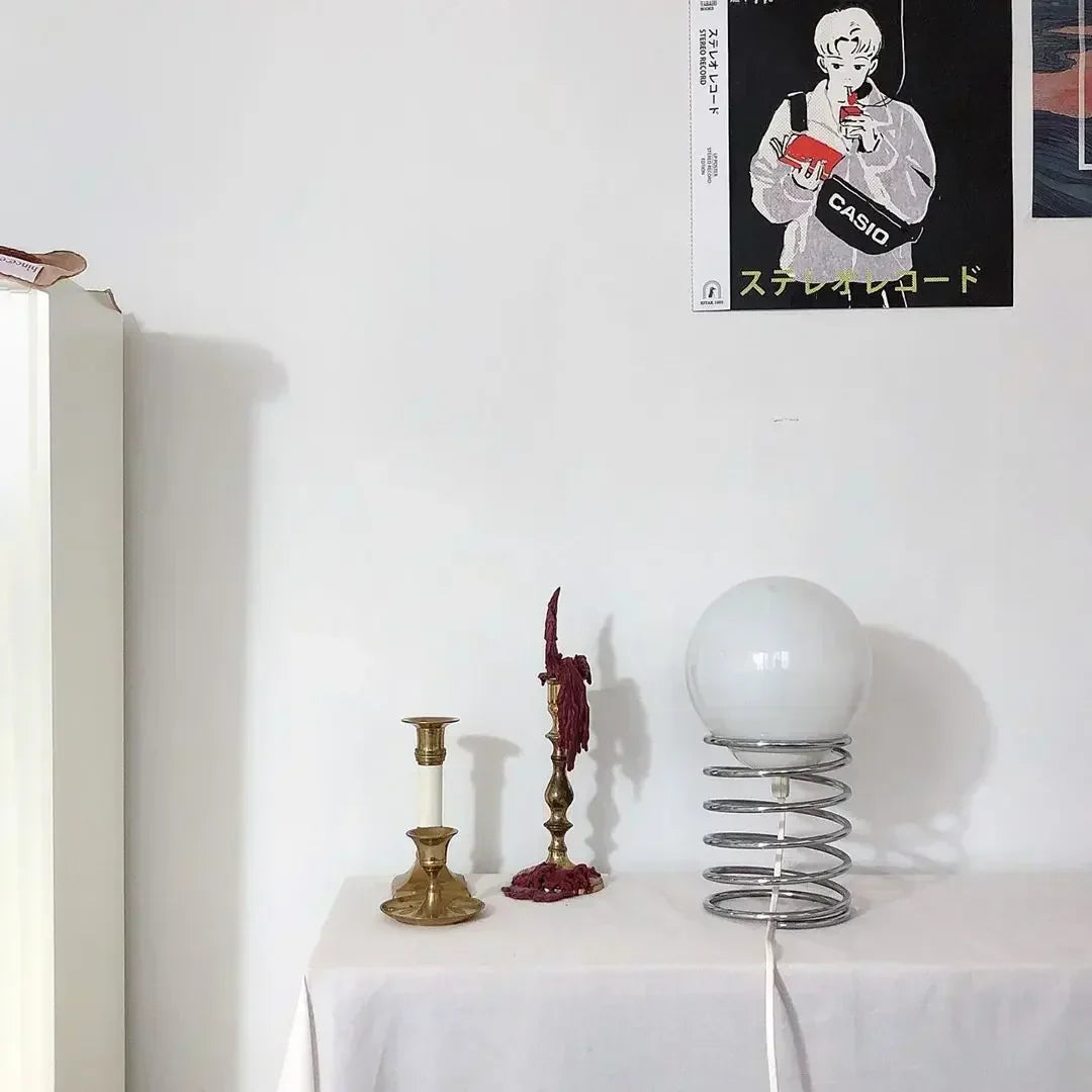 DecorBites™ Spring Glass Table Lamp Bauhaus  Furniture