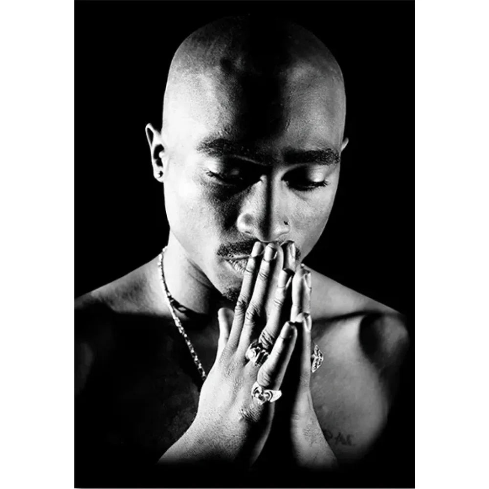 DecorBites™ Tupac Canvas Print - Hip Hop Wall Art