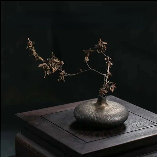 DecorBites™ Vintage Chinese Ceramic Vase Home Decor Ornament