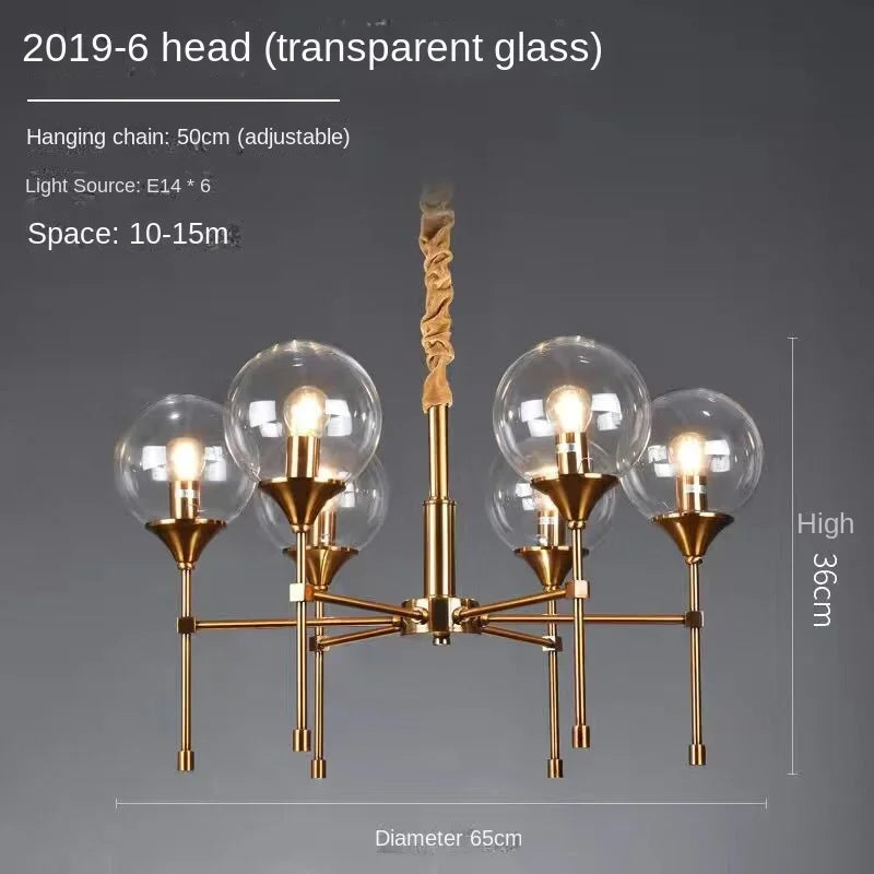 DecorBites™ Designer Metal Chandelier for Modern Living