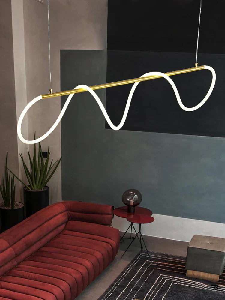 DecorBites™ Dimmable Nordic LED Chandelier for Home Decor