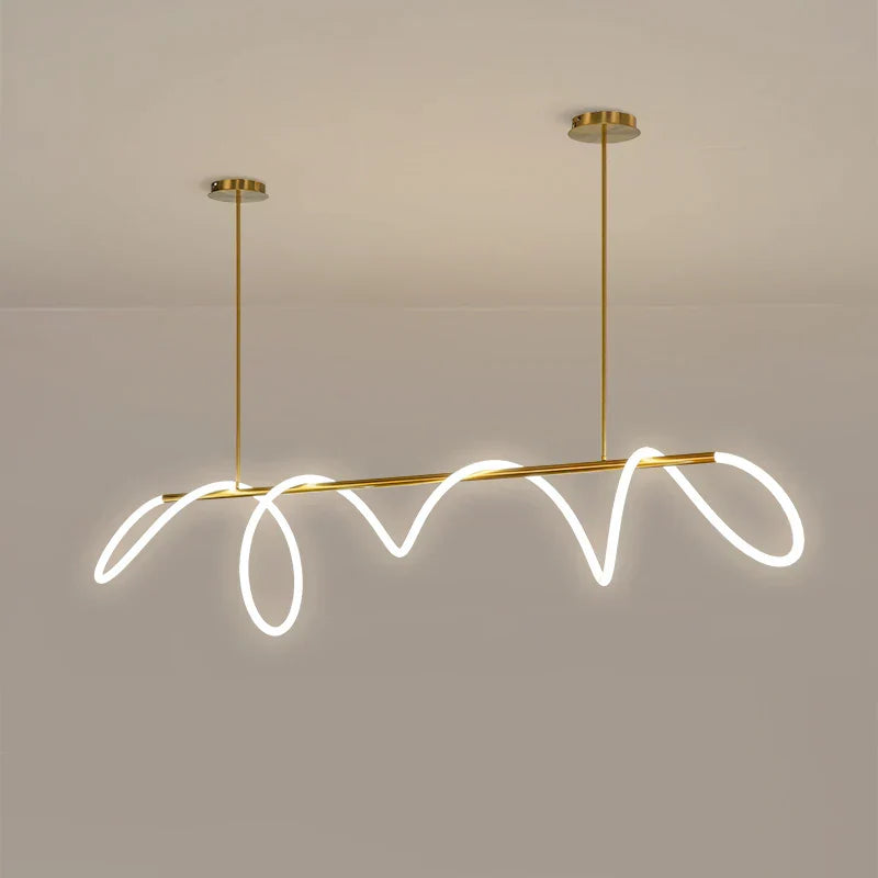 DecorBites™ Dimmable Nordic LED Chandelier for Home Decor