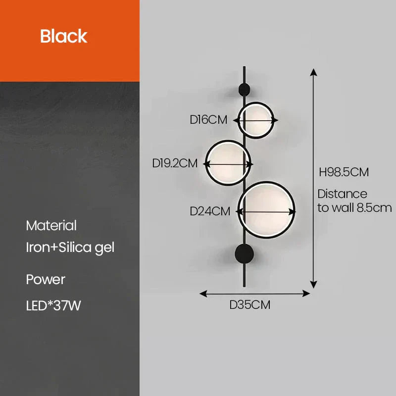 DecorBites™ Ece - Nordic Linear Long LED Wall Light