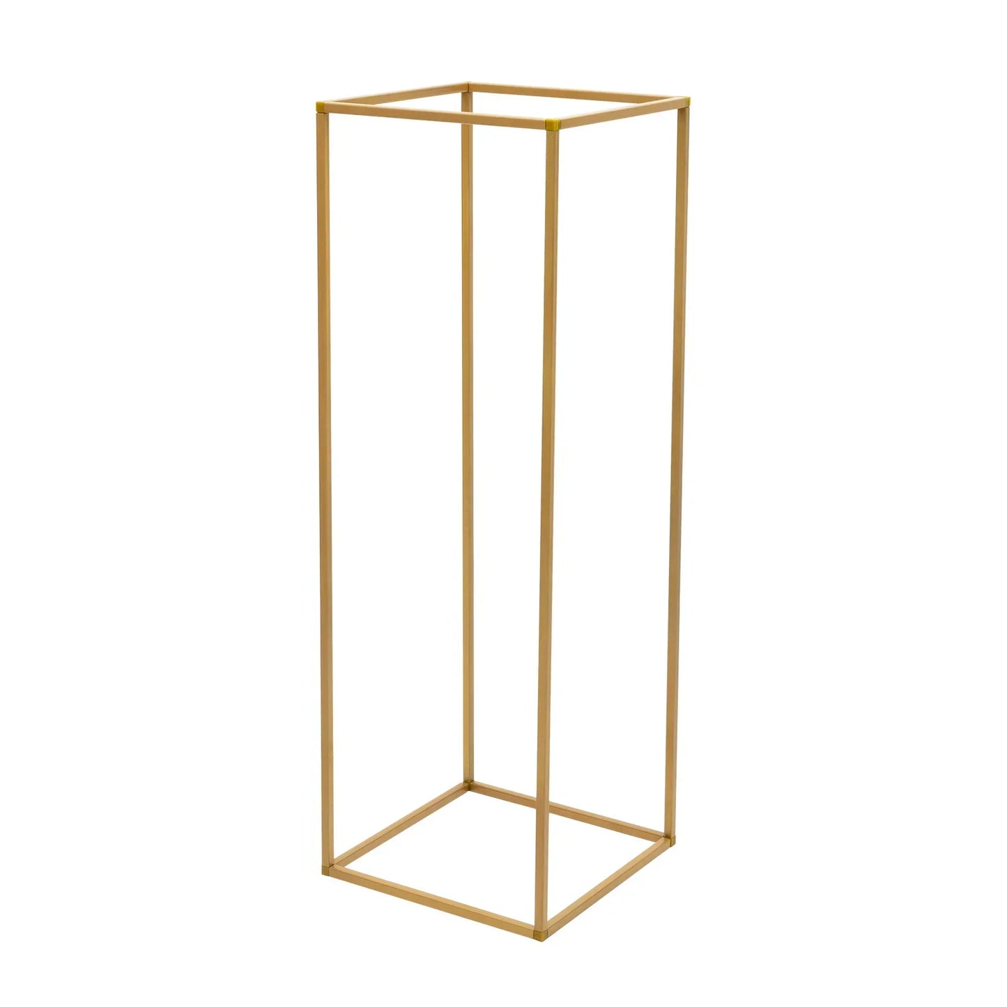 DecorBites™ Elegant 10-Piece Gold Wedding Flower Stand