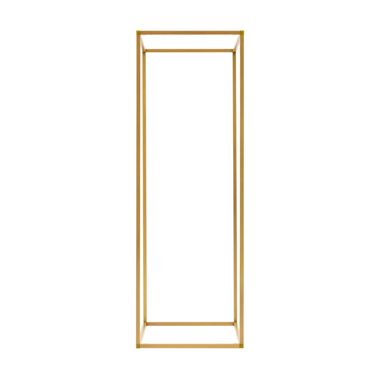 DecorBites™ Elegant 10-Piece Gold Wedding Flower Stand