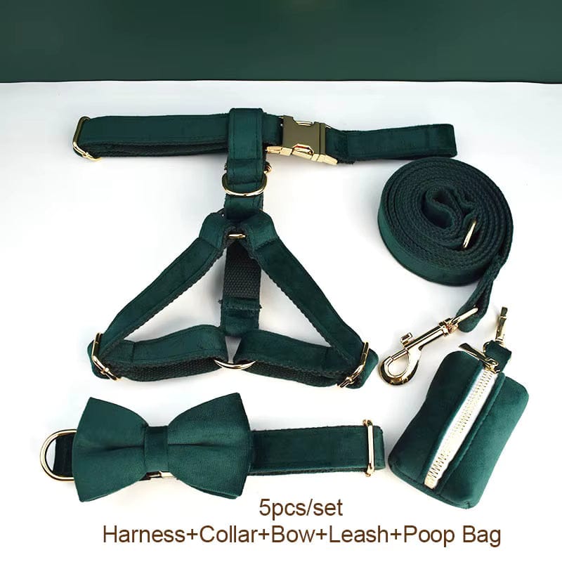 Green Velvet Set