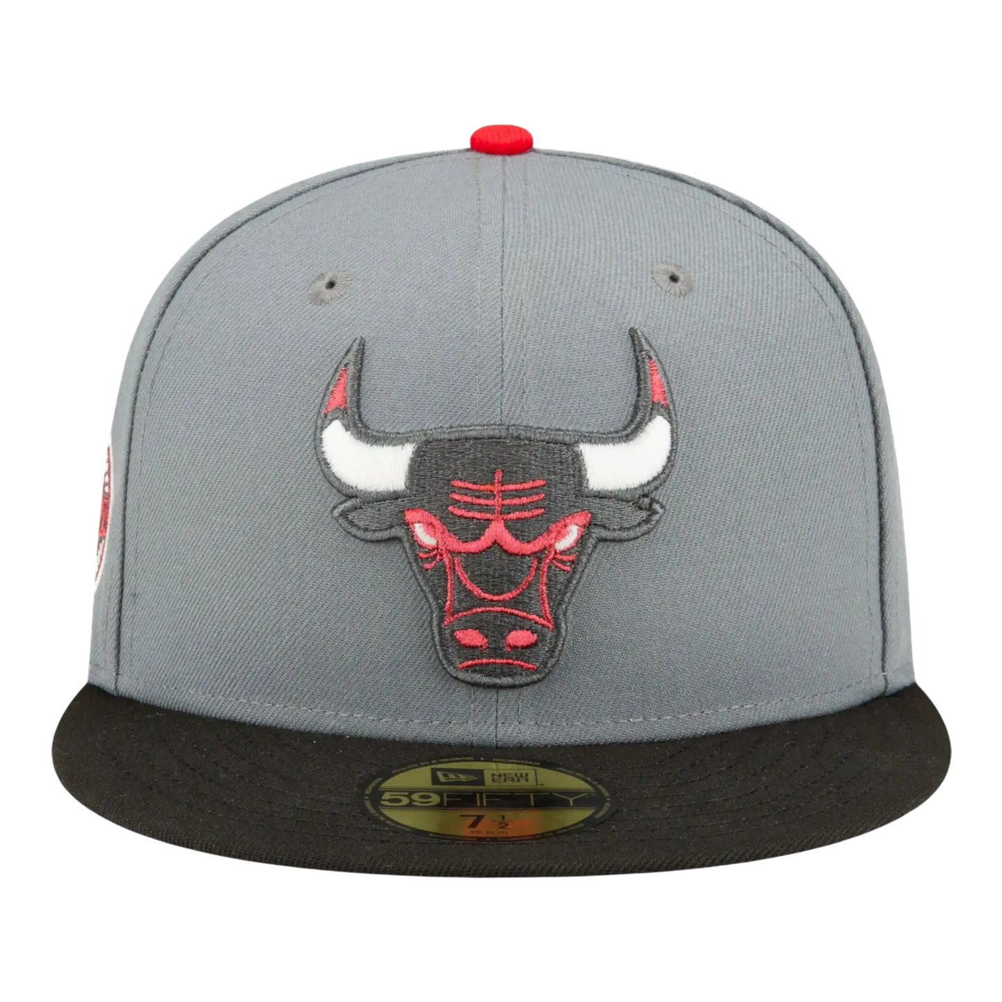 New Era 59FIFTY NBA Chicago Bulls Championship 2-Tone Fitted Hat Storm Grey/Black