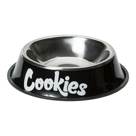 Cookies Original Logo Dog Bowl Black