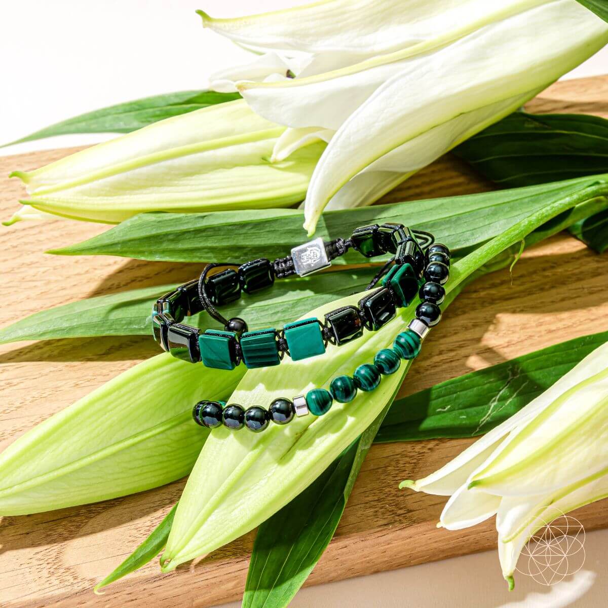 Fortress of Heart & Mind: Bracelet Set for Mental Healing