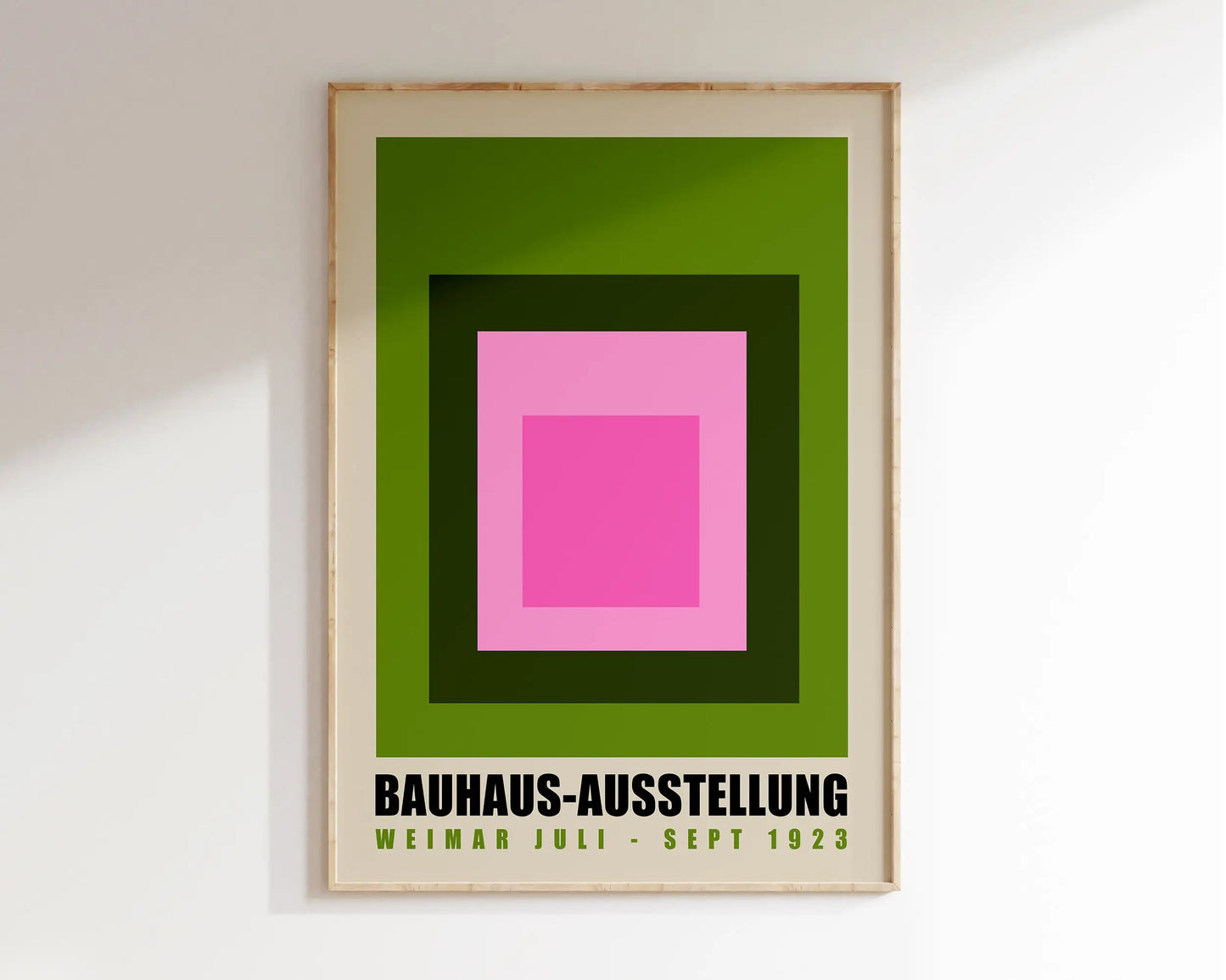 DecorBites™ Geometric Canvas Poster Retro Mid Century Wall Art