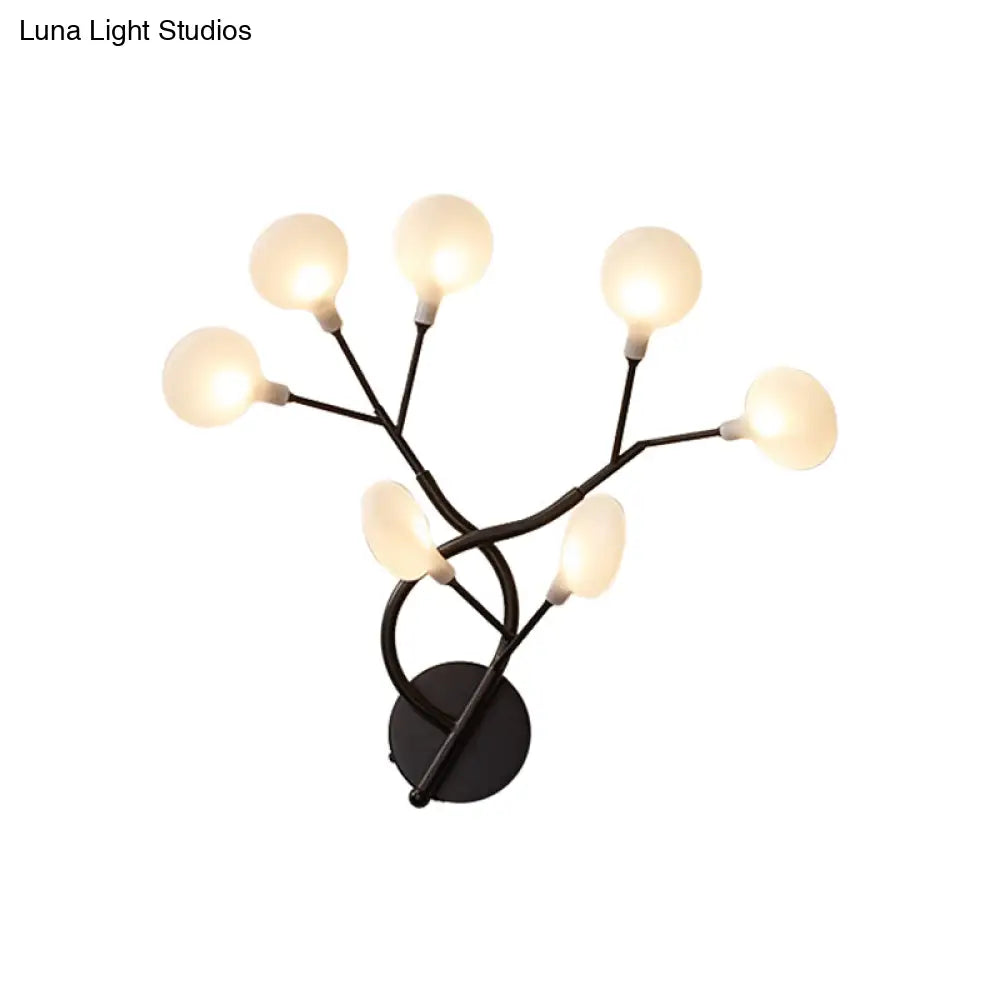 DecorBites™ Glowing Acrylic LED Wall Light for Modern Bedside Lighting