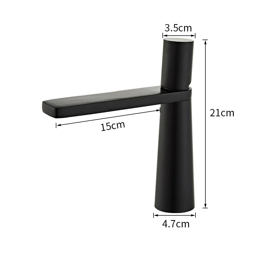 DecorBites™ Gold Brass Basin Faucet for Bathroom Sink