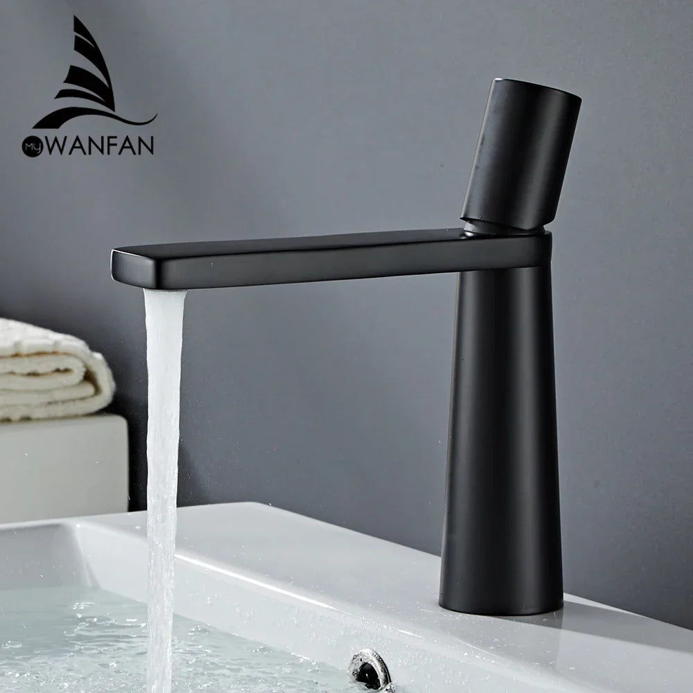 DecorBites™ Gold Brass Basin Faucet for Bathroom Sink