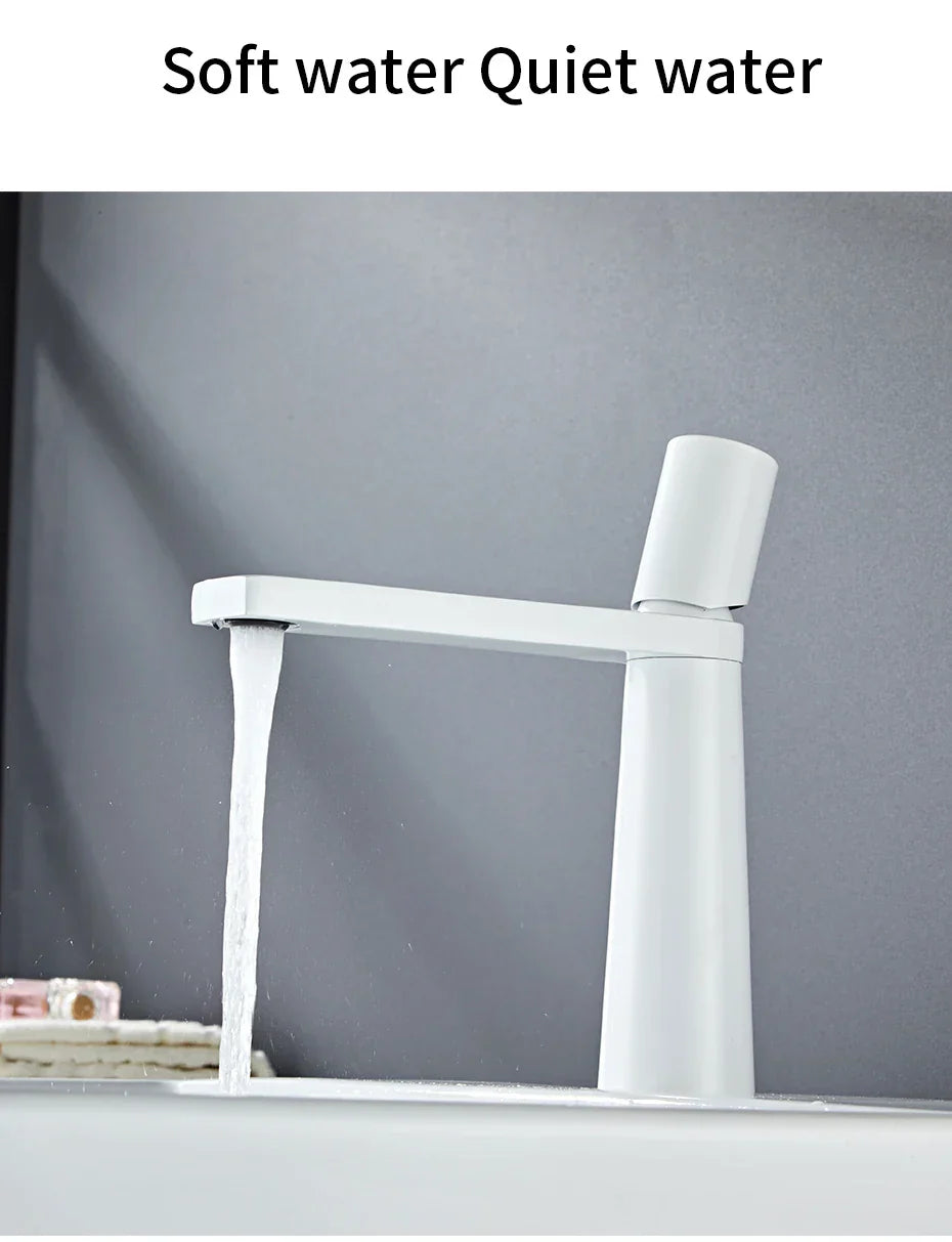 DecorBites™ Gold Brass Basin Faucet for Bathroom Sink