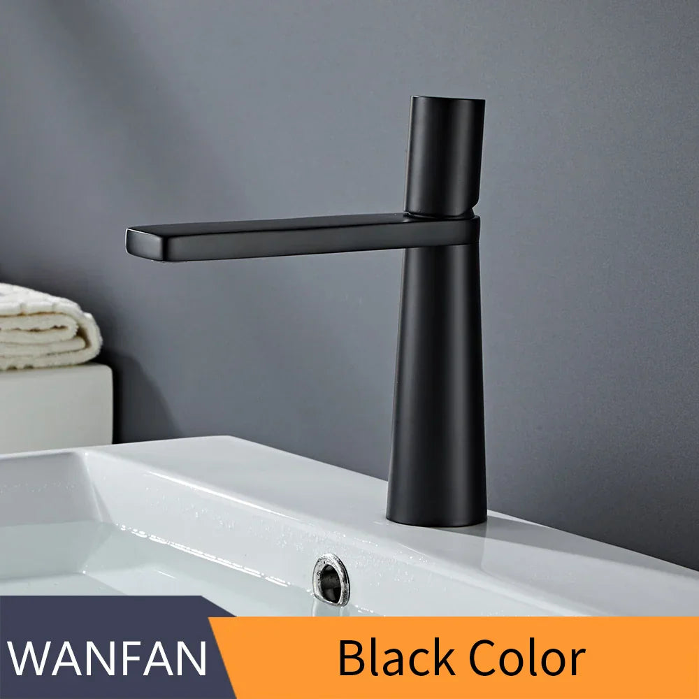 DecorBites™ Gold Brass Basin Faucet for Bathroom Sink