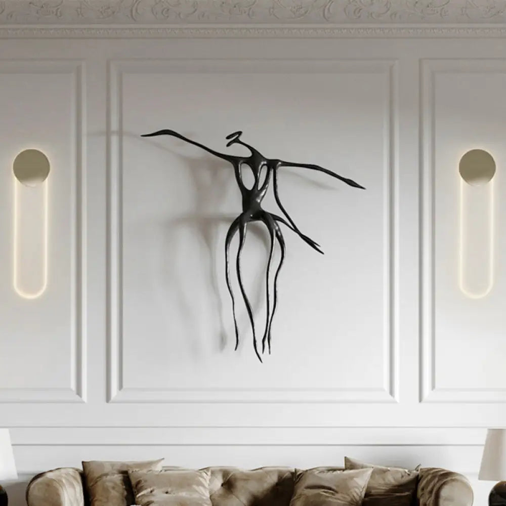 DecorBites™ Gold LED Bedroom Wall Mount Light Fixture - Contemporary Oblong Wall Lighting Ideas