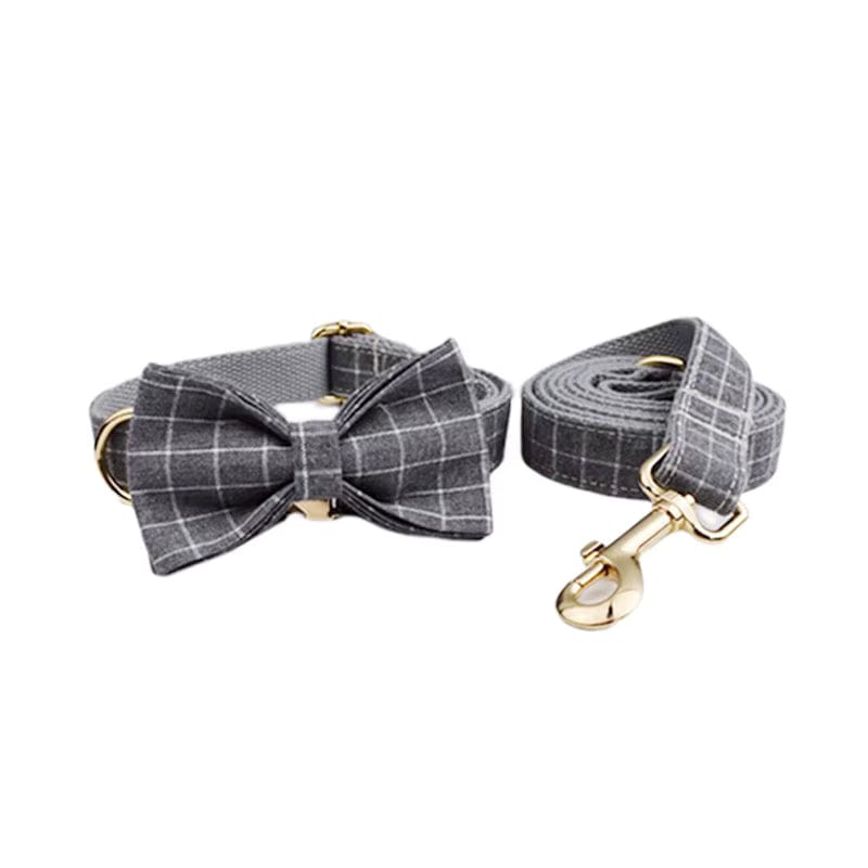 Gray Plaid Set