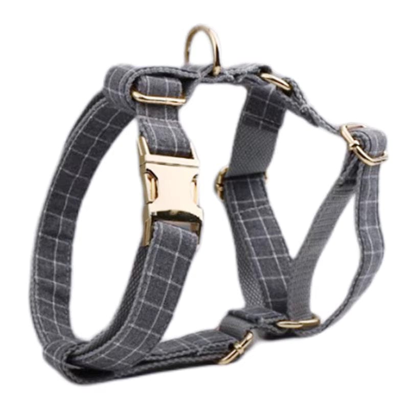 Gray Plaid Set