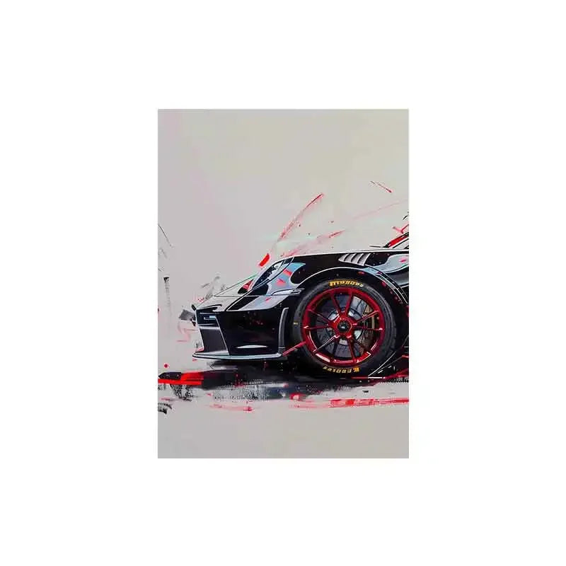 DecorBites™ GT3 RS Sports Car Canvas Wall Art