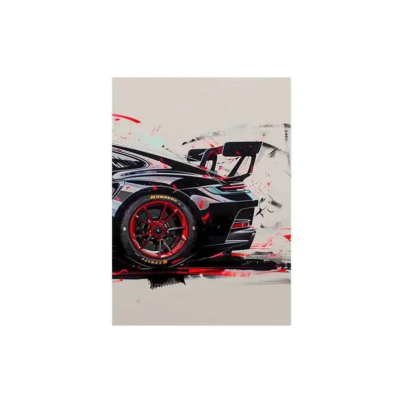 DecorBites™ GT3 RS Sports Car Canvas Wall Art