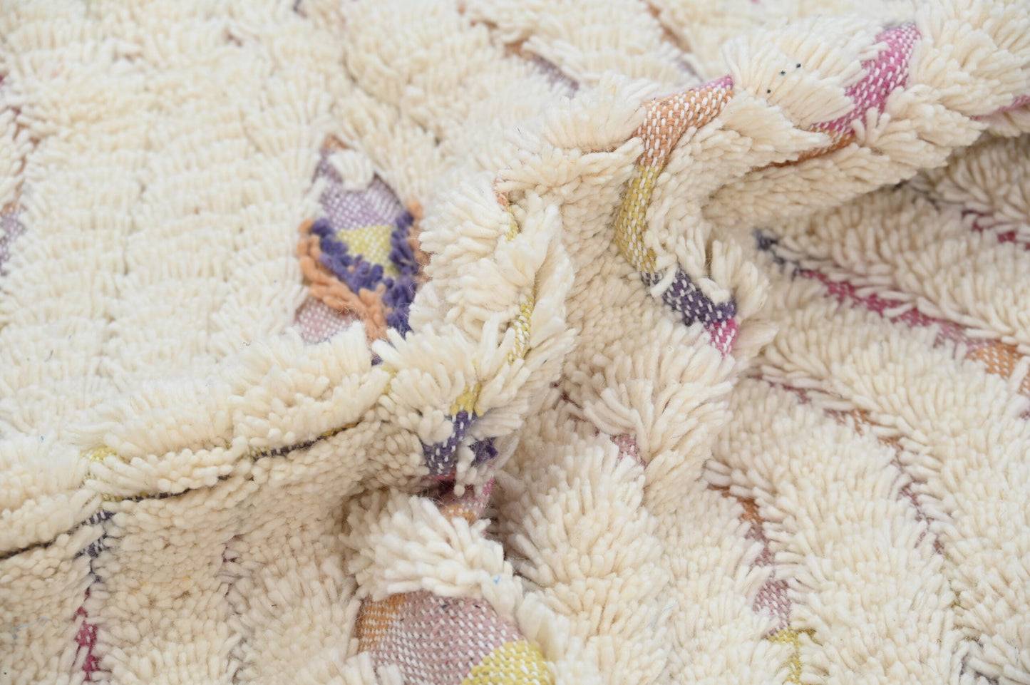 DecorBites™ Handmade Moroccan Azilal Rug, 223x133 cm