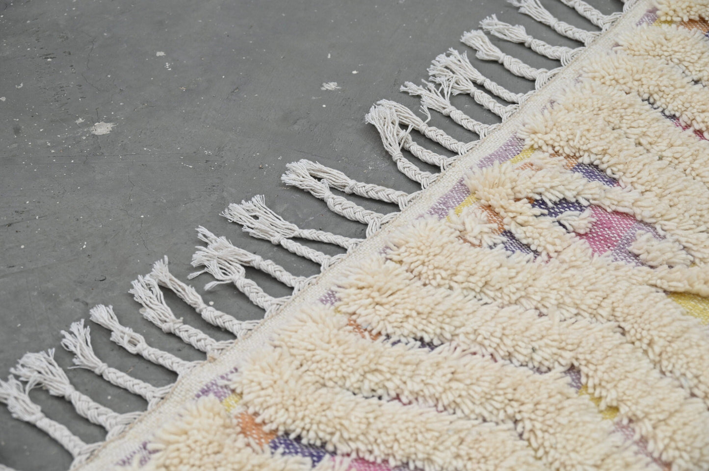 DecorBites™ Handmade Moroccan Azilal Rug, 223x133 cm