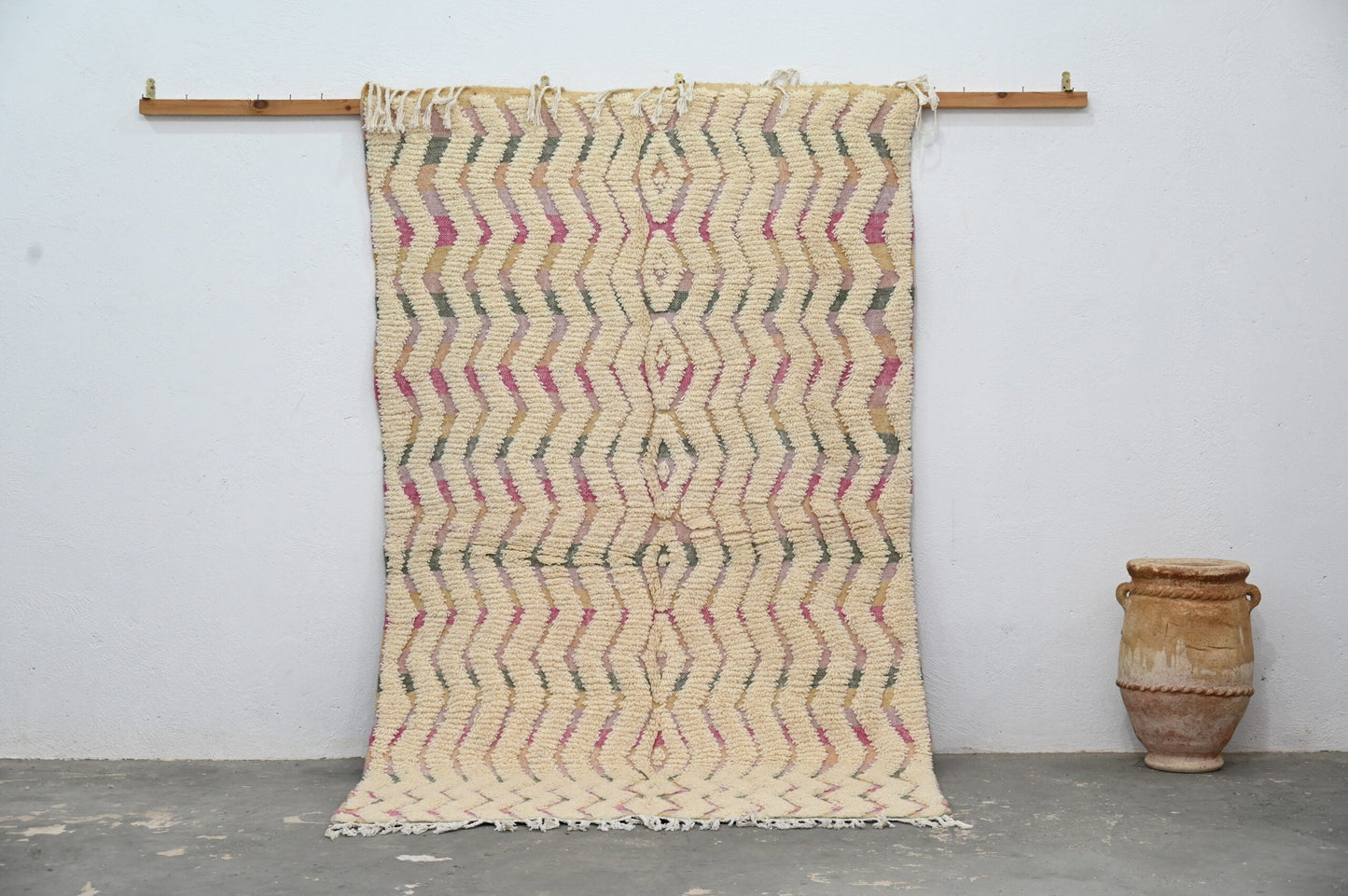 DecorBites™ Handmade Moroccan Azilal Rug - 238x144cm