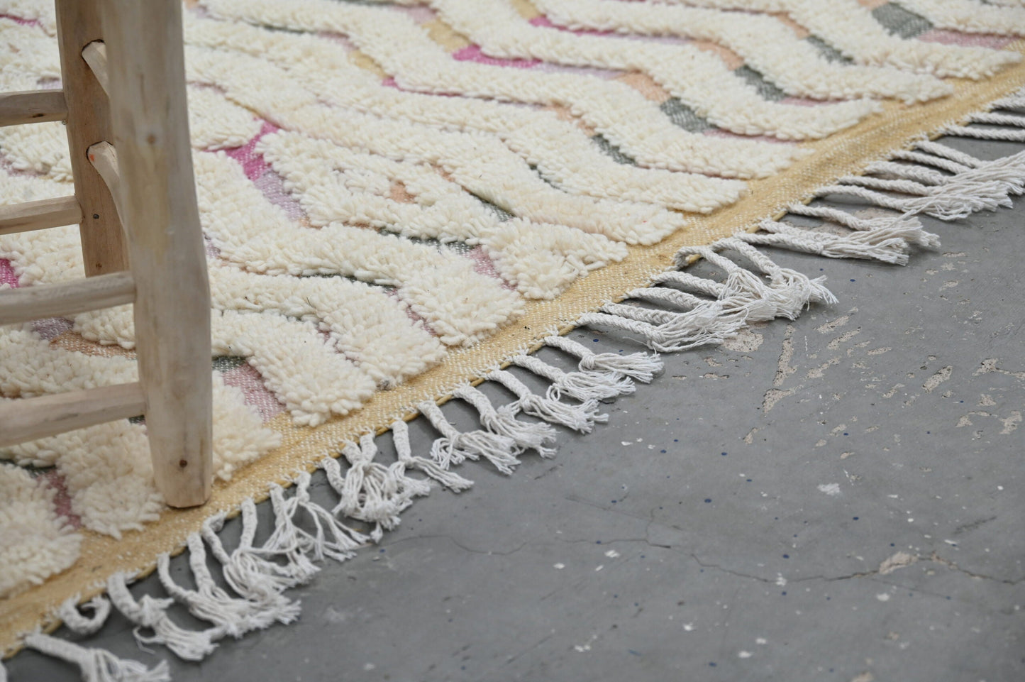 DecorBites™ Handmade Moroccan Azilal Rug - 238x144cm