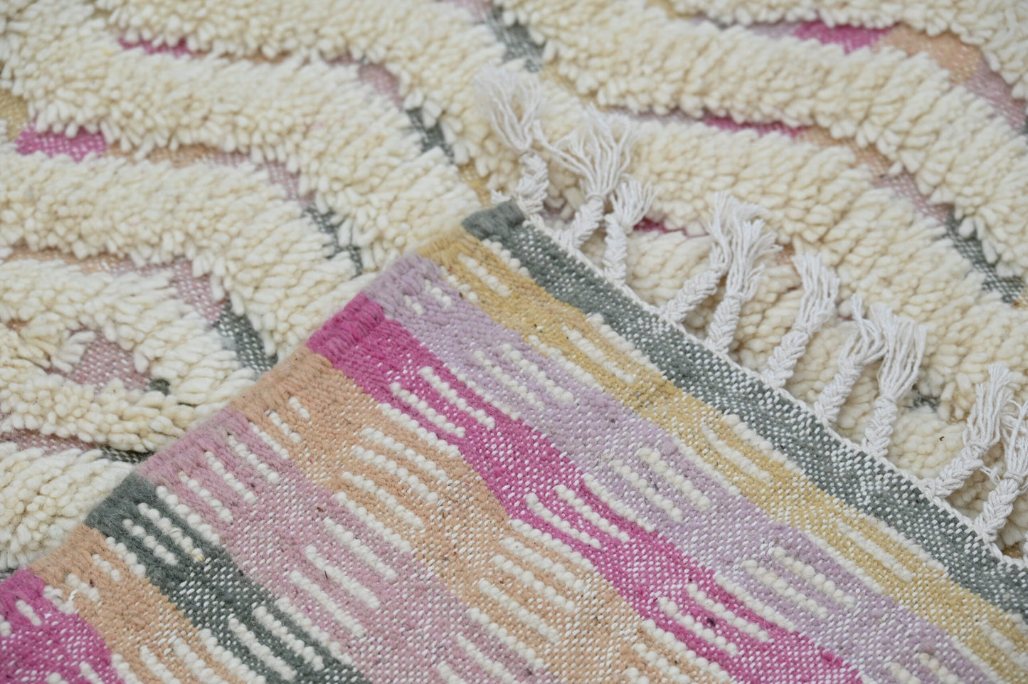 DecorBites™ Handmade Moroccan Azilal Rug - 238x144cm