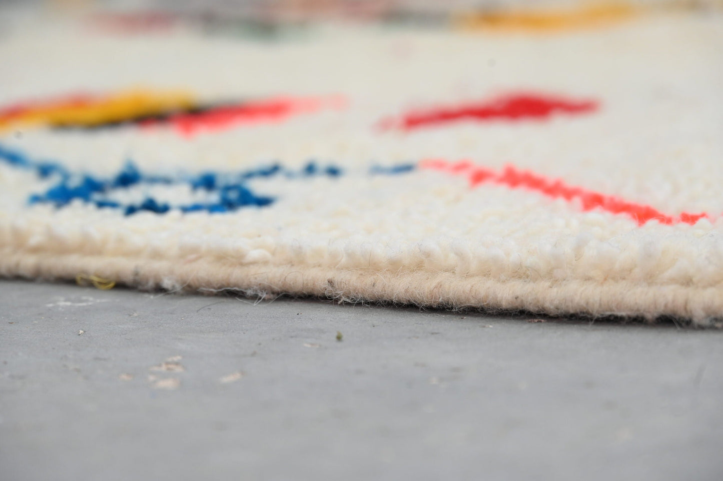 DecorBites™ Handmade Moroccan Azilal Rug 242x140cm