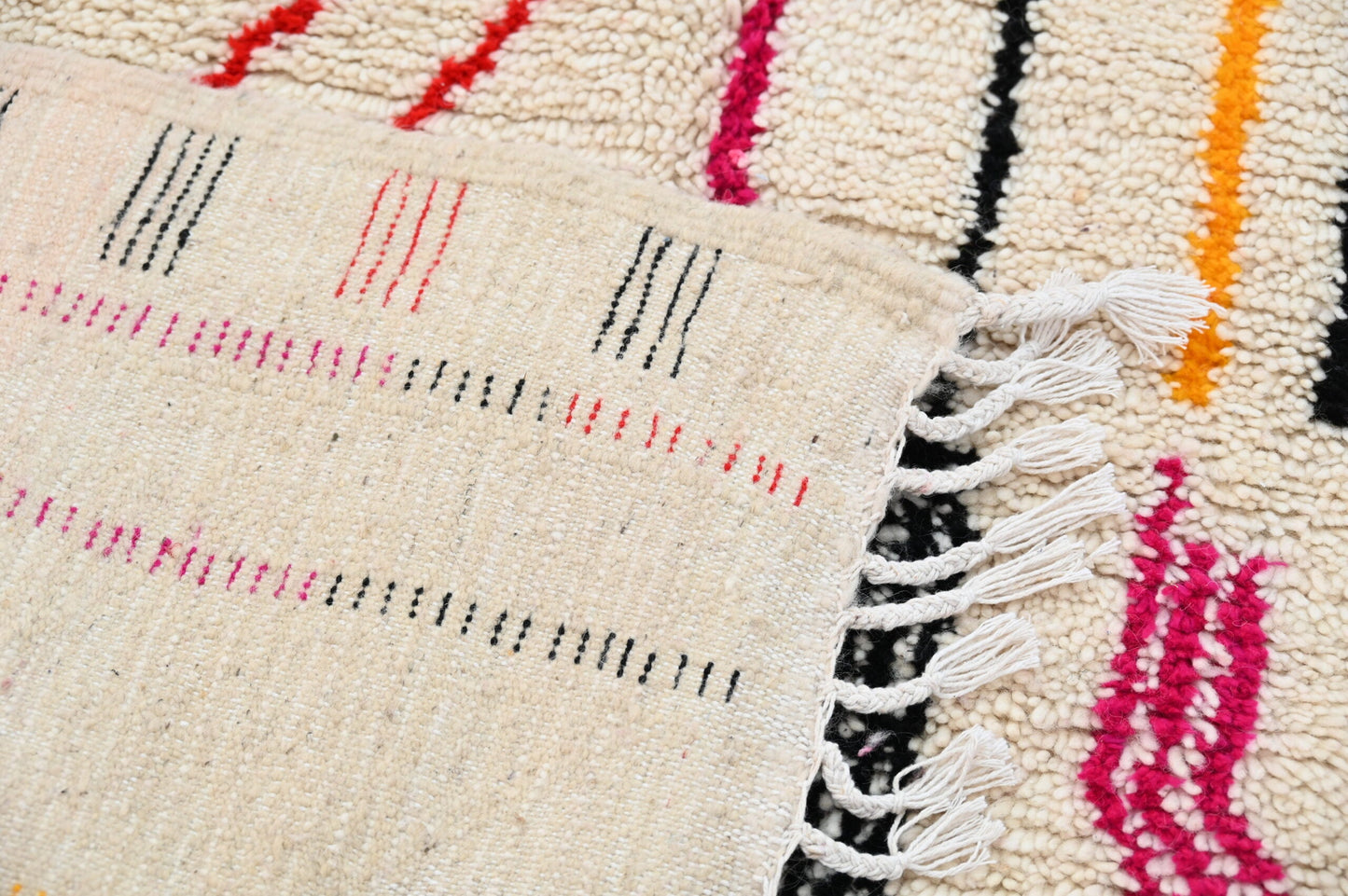DecorBites™ Handmade Moroccan Azilal Rug - 253x144 cm