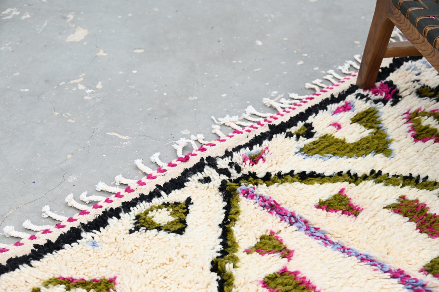 DecorBites™ Handmade Moroccan Azilal Rug 302x197 cm