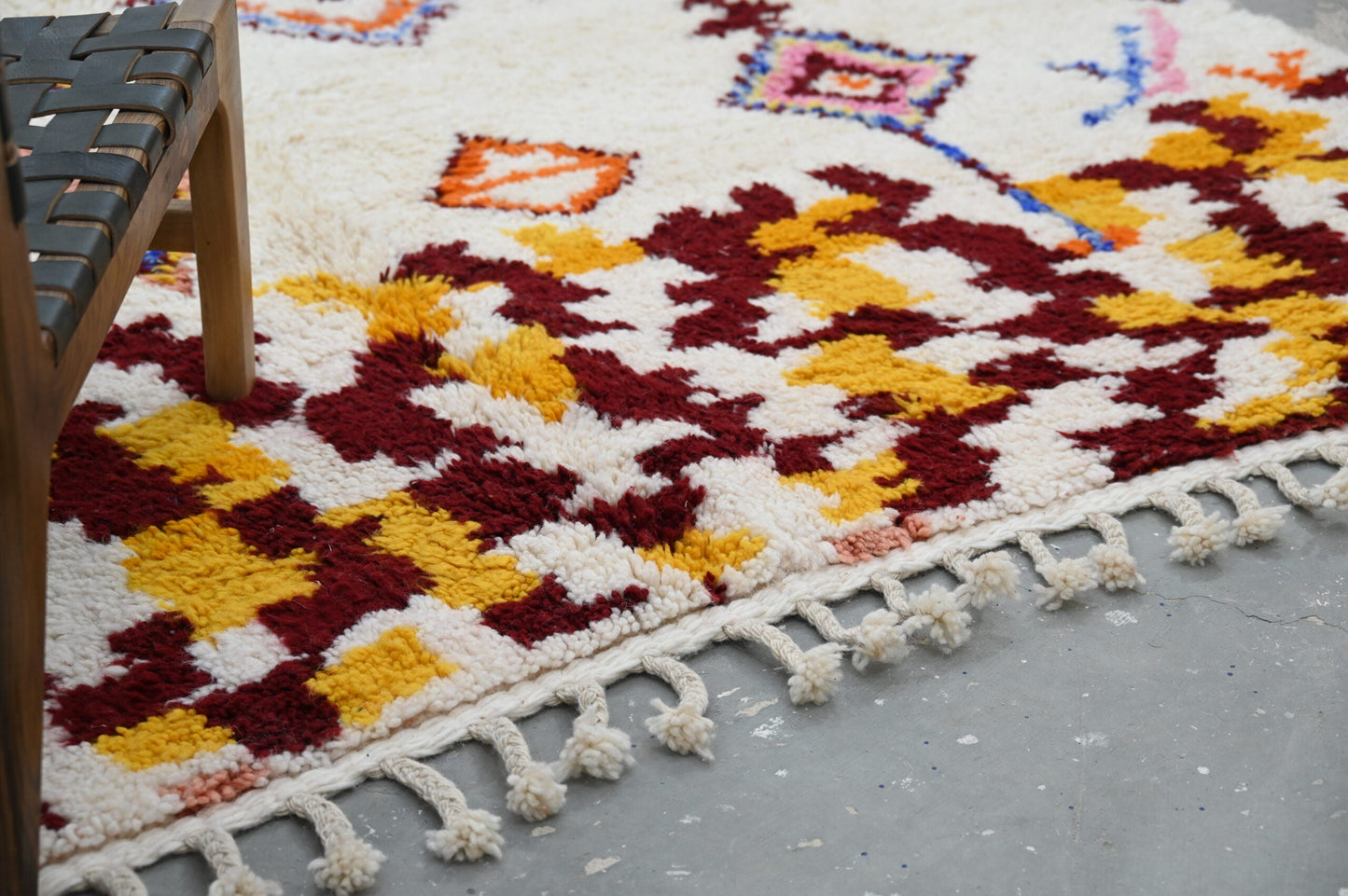 DecorBites™ Handmade Moroccan Azilal Rug - 309x207cm