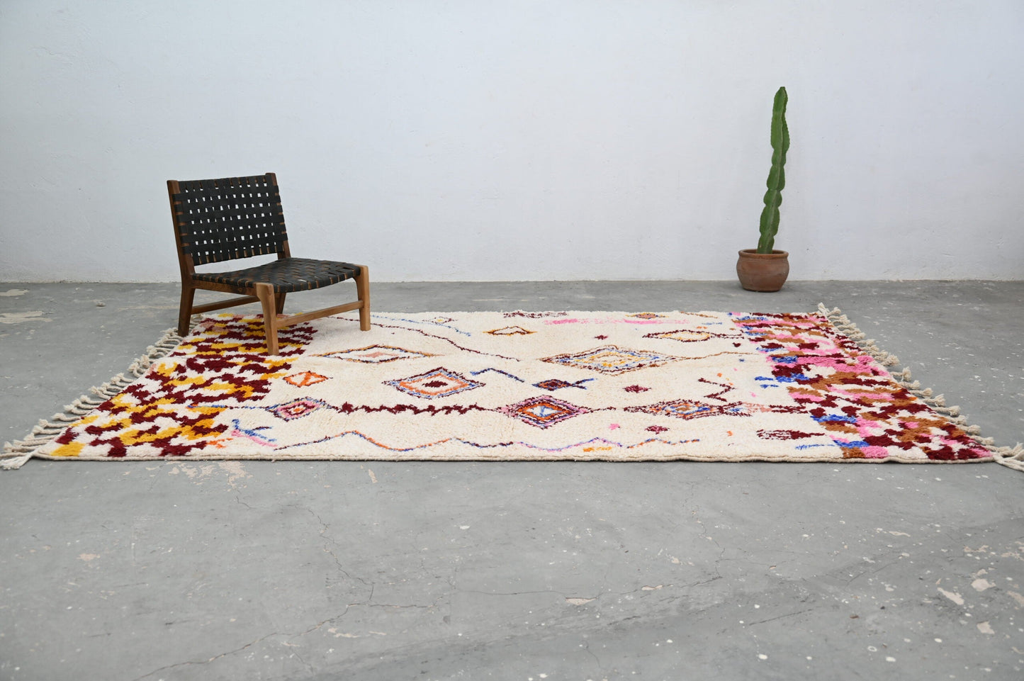 DecorBites™ Handmade Moroccan Azilal Rug - 309x207cm